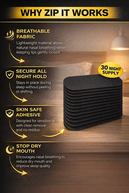 ZIPIT™ Premium Mouth Tape