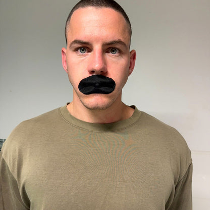 Alternate real-life mouth tape application
